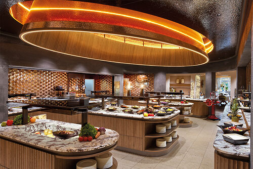 Neuer Buffetbereich Wellness- & Sporthotel Jagdhof